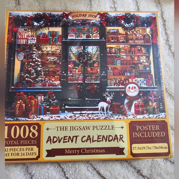 #31 Christmas Advent Calendar Jigsaw Puzzle - Picture 1 of 4